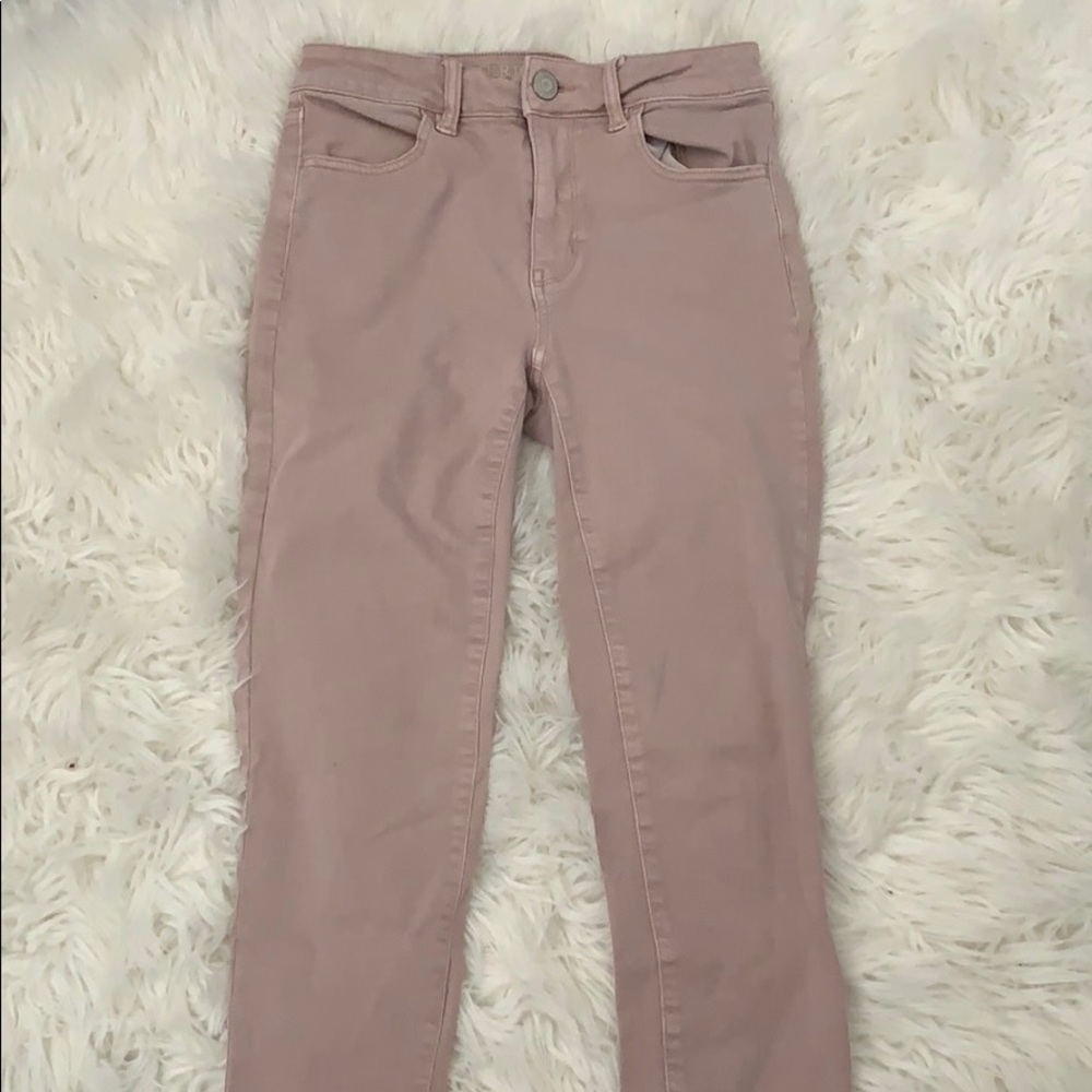 Dusty pink jeans
